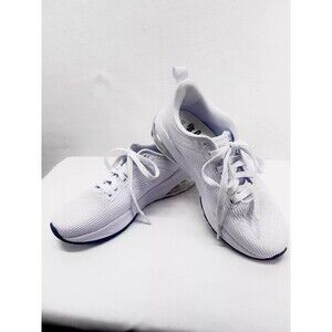 Avia NEW Women's White Knit Memory Foam Lightweight Athletic Sneakers  Size 6.5
